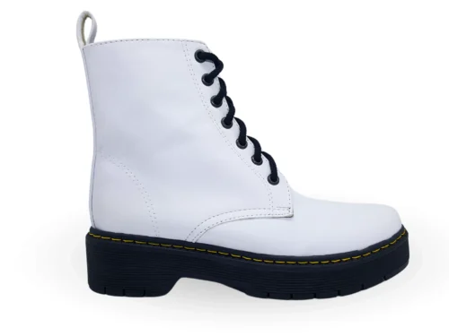 Botas Clásicas Vinipiel Blanco #013