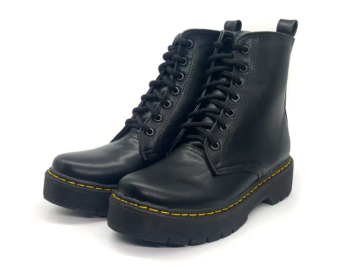 Botas Clásicas Vinipiel Negro #013