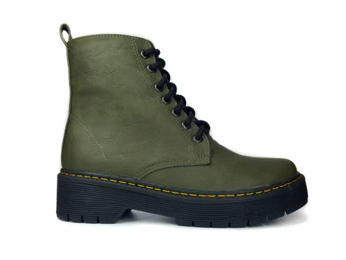 Botas Clásicas Vinipiel Verde #013