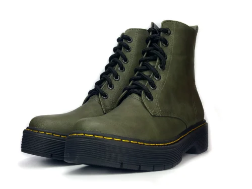 Botas Clásicas Vinipiel Verde #013