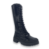 41 Botas Largas Charol Negro #903