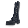42 Botas Largas Charol Negro #903