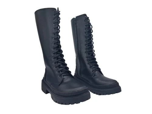903 negro chico 2 Botas Largas Vinipiel Negro #903